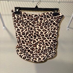 Leopard Print Women's Top